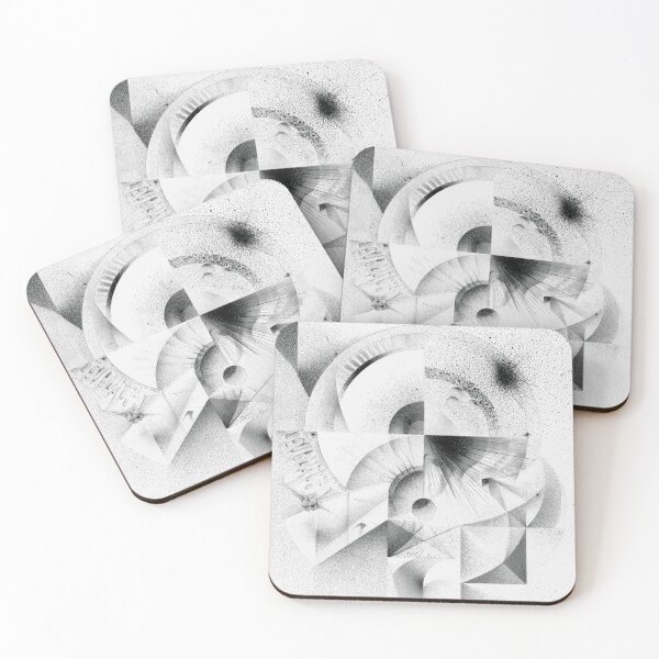 Item preview, Pointillism Iconography V Abstraction (No.04) designed and sold by Form Finding Design.