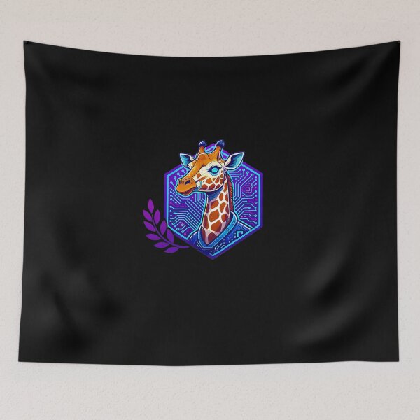 Item preview, Cyber Giraffe Tech Art  designed and sold by AbulailArt.