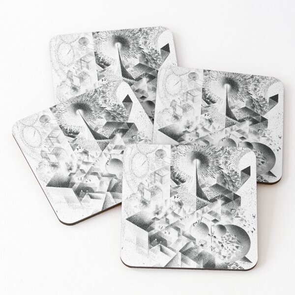 Item preview, Pointillism Iconography V Abstraction (No.05) designed and sold by Form Finding Design.