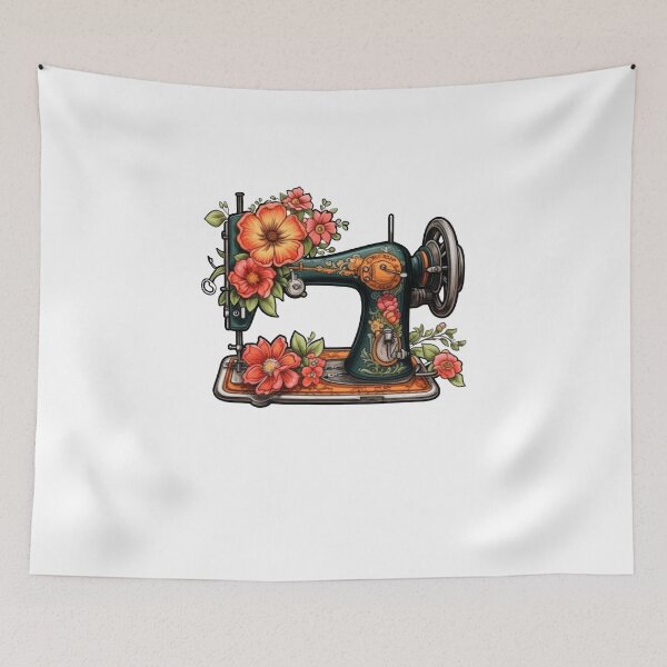 Item preview, Vintage sewing machine designed and sold by Sweetvoilet.