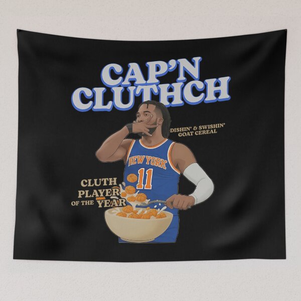 Item preview, Captain Clutch Jalen Brunson Knicks New York Knick designed and sold by Devisuall.