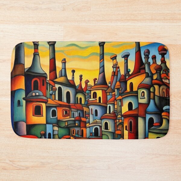 Item preview, The Surprised Buildings designed and sold by George Hutton Hunter.