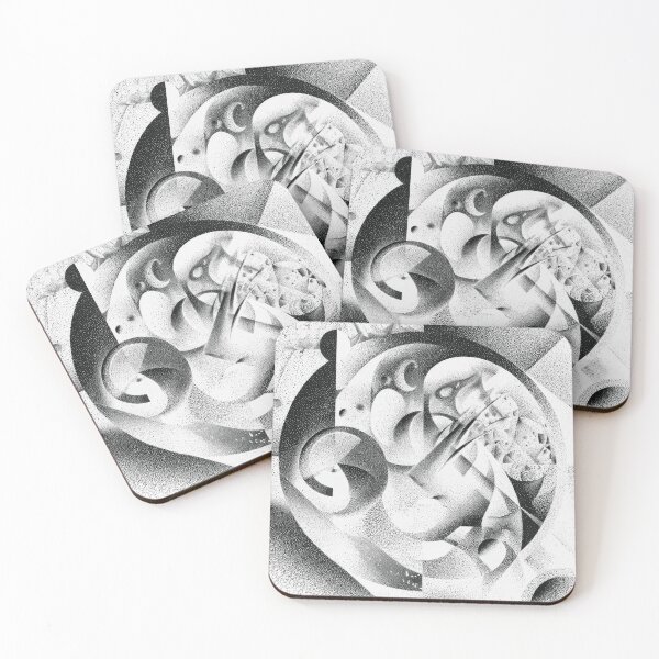 Item preview, Pointillism Iconography V Abstraction (No.07) designed and sold by Form Finding Design.