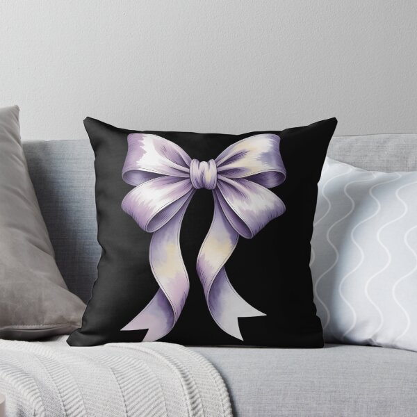 Item preview, Coquette Purple Bow Pancreatic Cancer Awareness designed and sold by TrinaEspinoza.