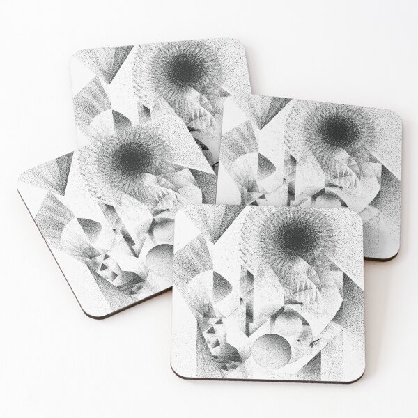 Item preview, Pointillism Iconography V Abstraction (No.09) designed and sold by Form Finding Design.