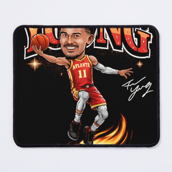 Item preview, Trae Young Atlanta Hawks Cartoon Dunk designed and sold by Devisuall.