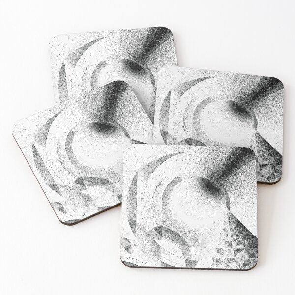 Item preview, Pointillism Iconography V Abstraction (No.10) designed and sold by Form Finding Design.