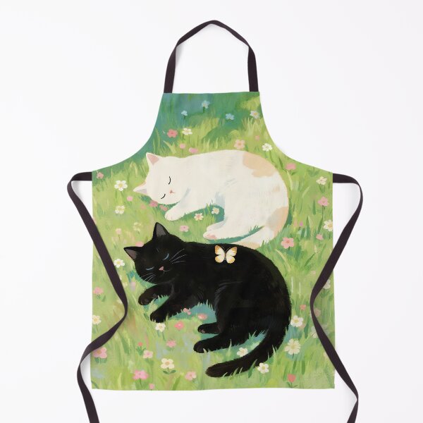 Item preview, Black cat and white cat designed and sold by xianxiu-ling.