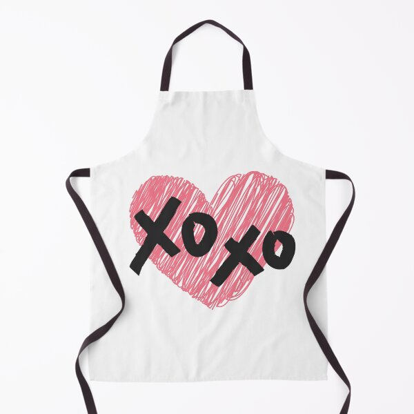 Item preview, Modern Scribble Heart Graphic: "XOXO" Bold Typography Valentine Art designed and sold by Rednotice11.