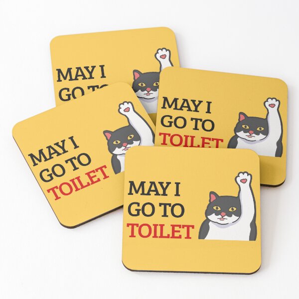 Item preview, May I Go To The Toilet Funny Shirt | School Meme Shirt | Funny Cat Meme | Student Humor Tee | Relatable Funny Shirt designed and sold by amareshdas008.