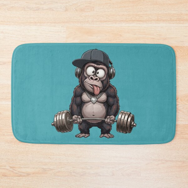 Item preview, Funny Gorilla Gym Bodybuilder - Beast Mode Lifting Gym Humor designed and sold by M.Store.