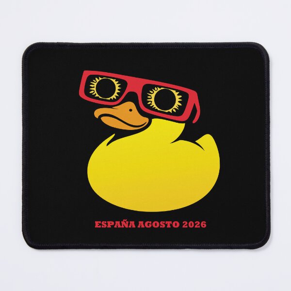 Item preview, Duck with Glasses Solar Eclipse Spain 2026 - Total Eclipse August designed and sold by charlypicazo.