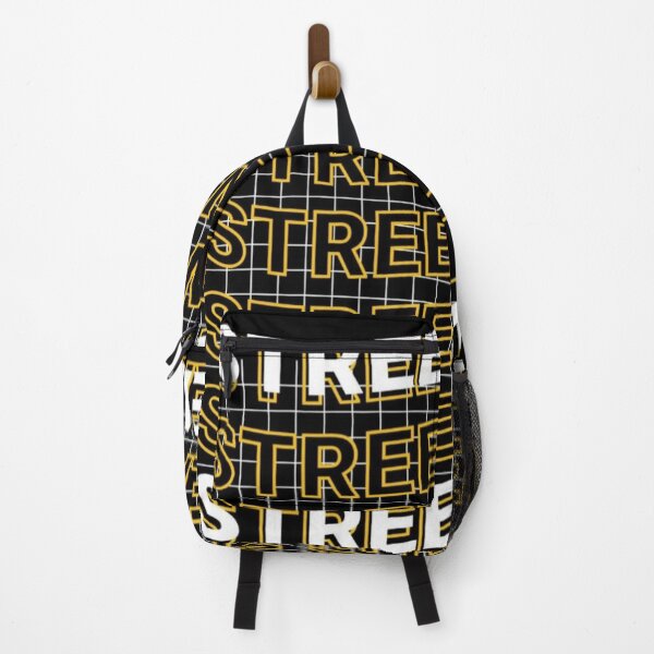 Item preview, Urban Streetwear Typography Grid – Bold Yellow & White Graphic 3D Design designed and sold by RushVibeWear.