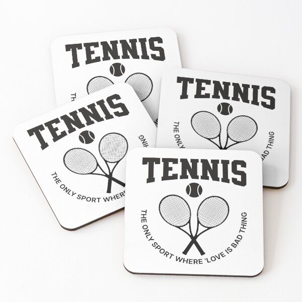 Item preview, Tennis The Only Sport Where Love Is A Bad Thing - Funny Tennis Quote designed and sold by Abaseen.