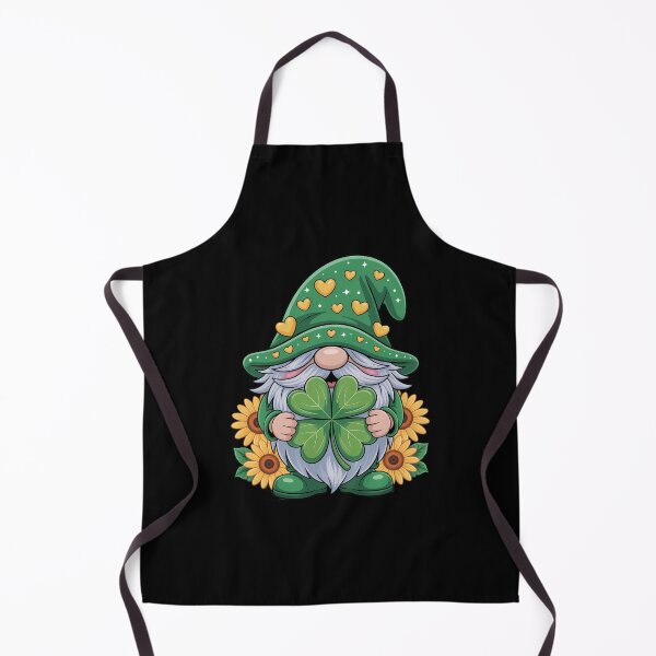 Item preview, Gnome Holding Lucky Shamrock St Patricks Day Gnome designed and sold by TrinaEspinoza.