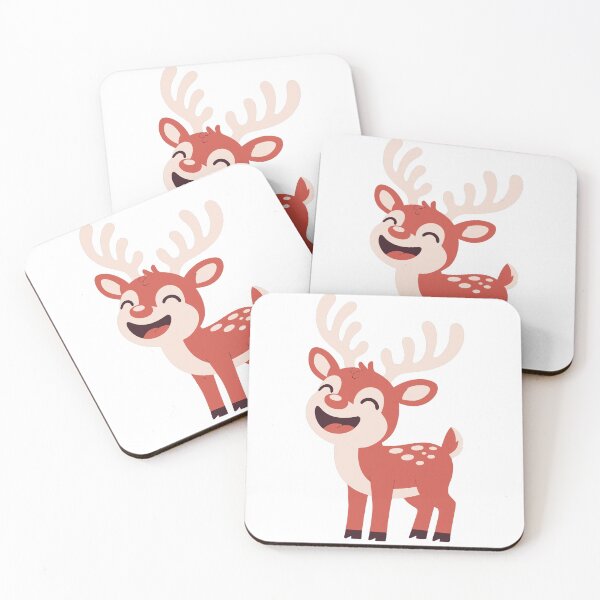 Artikelvorschau, Niedliches Baby-Rentier-Kawaii-Design entworfen und verkauft von Royalsticker.