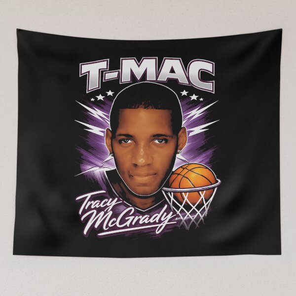 Artikelvorschau, Tracy McGrady T Mac Basketballporträt entworfen und verkauft von Devisuall.