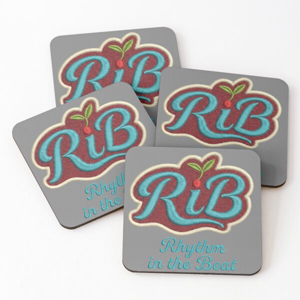 Item preview,  Vintage Sedona Teal Embroidered Patch Rhythm in the Beat designed and sold by Rib-Brand.