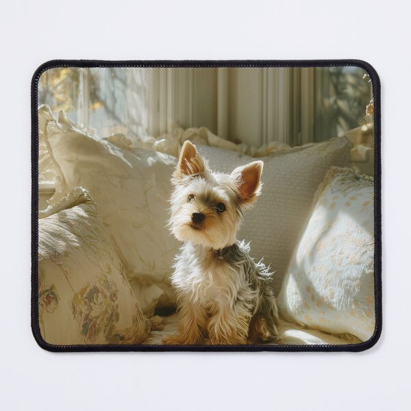 Item preview, Yorkshire Terrier in Sunlit Room designed and sold by lautir.