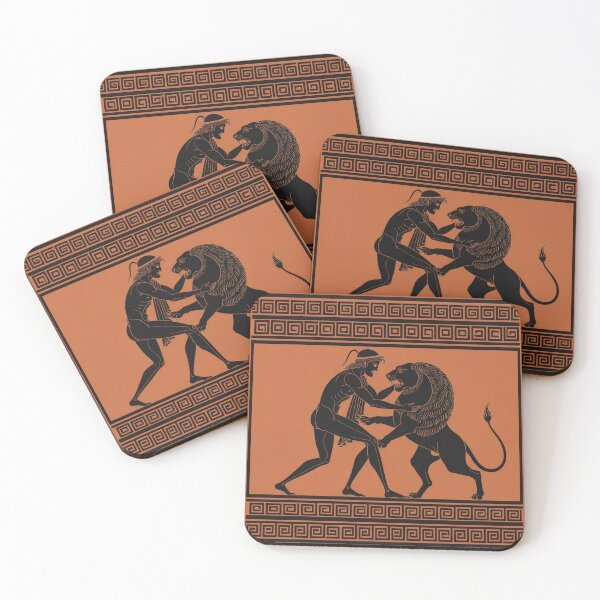 Item preview, Heracles and the Nemean Lion designed and sold by BestVarieties.