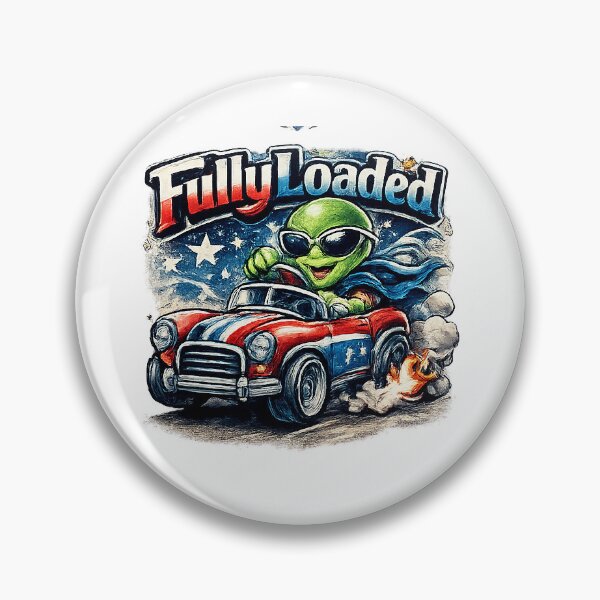 Item preview, fullyloaded red white and blue in a car designed and sold by Pacific  pixel lab.