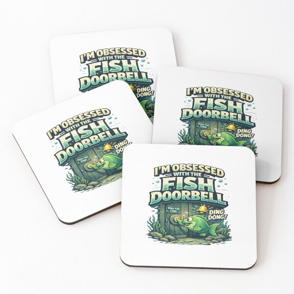 Item preview, I'm Obsessed with the Fish Doorbell funny T-shirt designed and sold by Dianefromamsterdam.