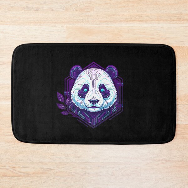 Item preview, Cyber Panda Tech Art - Futuristic Neon Circuit Giant Panda Illustration designed and sold by AbulailArt.