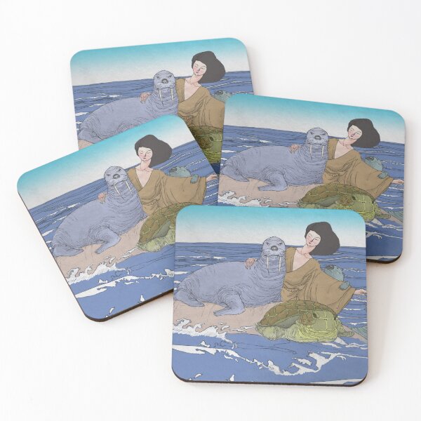 Item preview, Seafaring companions designed and sold by Le poulpe rêveur.