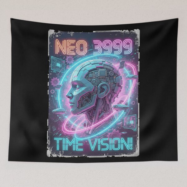 Item preview, Cyberpunk Style NEO 3999 TIME VISION! #2 designed and sold by Giulivo Store Graphic.