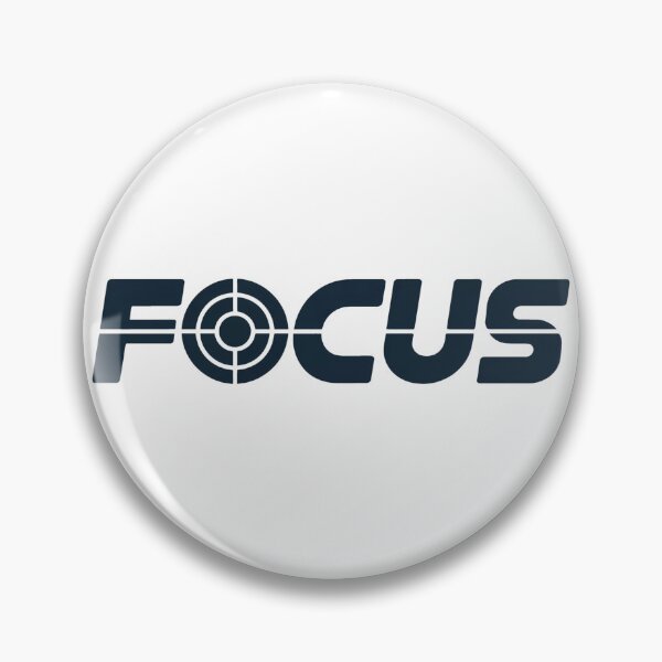 Item preview, FOCUS Target Crosshair Minimal Motivational Dark Typography designed and sold by LV-creator.