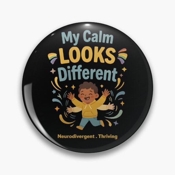 Item preview, My Calm Looks Different Neurodivergent Stimming designed and sold by zbox1.