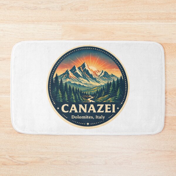 Item preview, Canazei Italian - mountain sunset  designed and sold by trendie-tees.