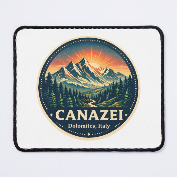 Item preview, Canazei Italian - mountain sunset designed and sold by trendie-tees.