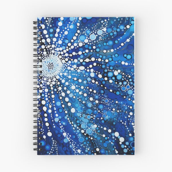 Item preview, Aboriginal Inspired Dot Art - Birth of the Blue Stone designed and sold by GrinGalore.