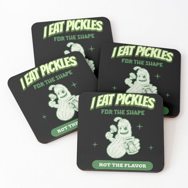 Item preview, Funny Pickle I Eat Pickles for The Shape not the flavor Inappropriate Meme designed and sold by stylboutique.