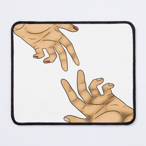 Item preview, Reaching Hands Connection Minimalist Emotional Art designed and sold by Auntie M.