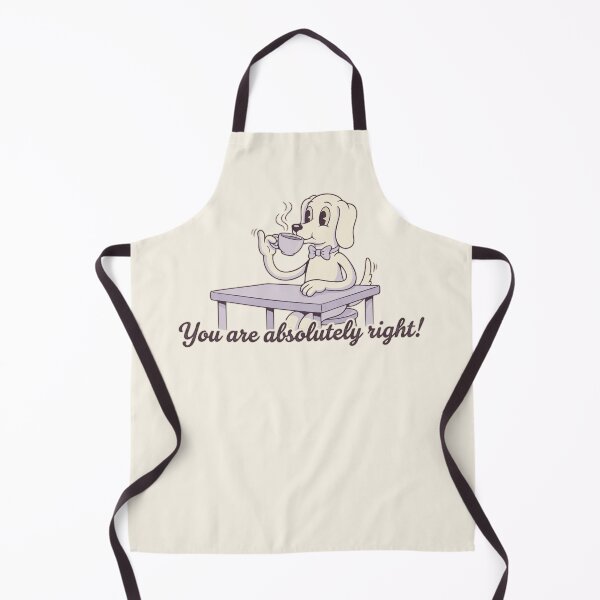 Item preview, Polite Pup Sipping Tea - You are absolutely right! designed and sold by PragmaticP.