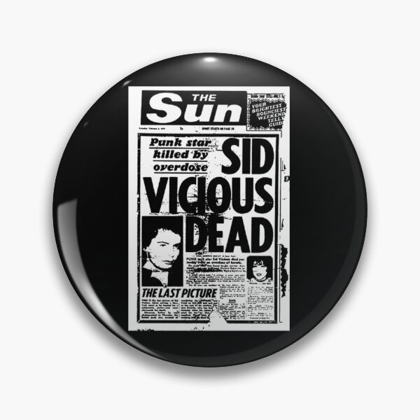 Item preview, Daily News Of Sid Vicious Death  designed and sold by LeFrenchOnion.