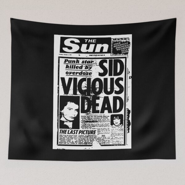 Item preview, Daily News Of Sid Vicious Death  designed and sold by LeFrenchOnion.