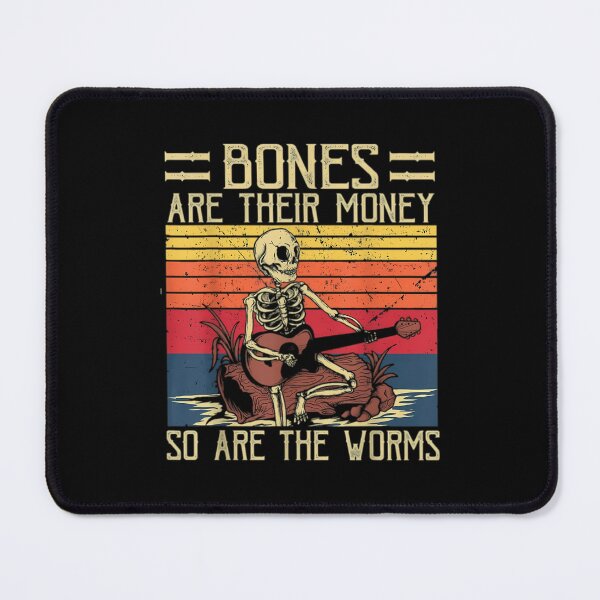Item preview, Boness Are Their Moneys Skeleton Playing Guitar designed and sold by Oblitz.