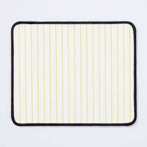 Item preview, Pinstriped White And Yellow Pattern designed and sold by pattern-archive.