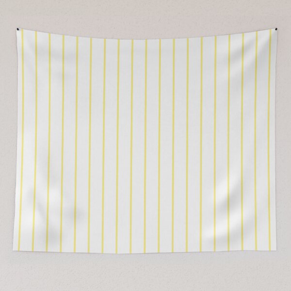 Item preview, Pinstriped White And Yellow Pattern designed and sold by pattern-archive.