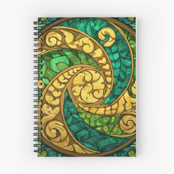Item preview, New Zealand Māori Paua Pattern Koru Design 880 designed and sold by GrinGalore.