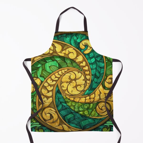 Item preview, New Zealand Māori Paua Pattern Koru Design 880 designed and sold by GrinGalore.