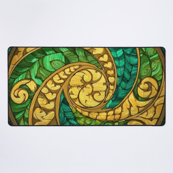 Item preview, New Zealand Māori Paua Pattern Koru Design 880 designed and sold by GrinGalore.