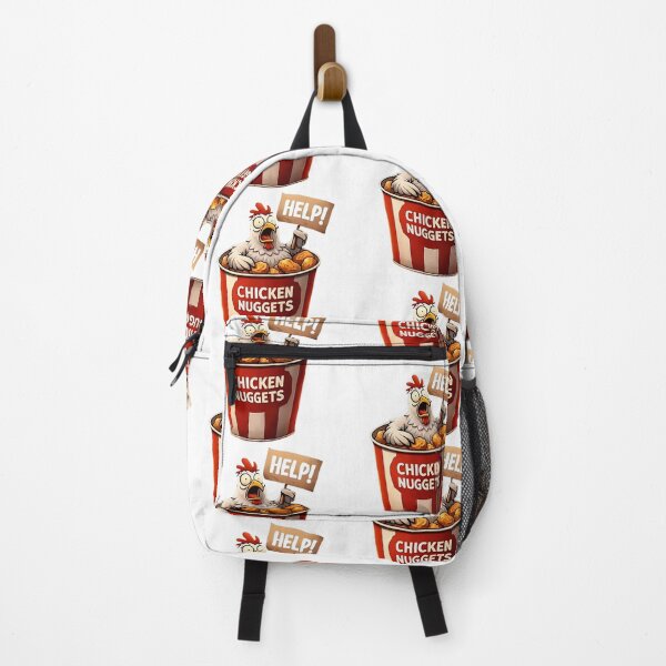 Item preview, Chicken in a Cube of Nuggets Help Funny designed and sold by FunnyDesigns221.