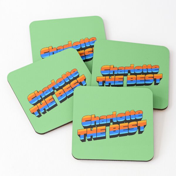 Item preview, Charlotte The Best - Retro 60s Sunset Aesthetic Typography designed and sold by infinitearte.