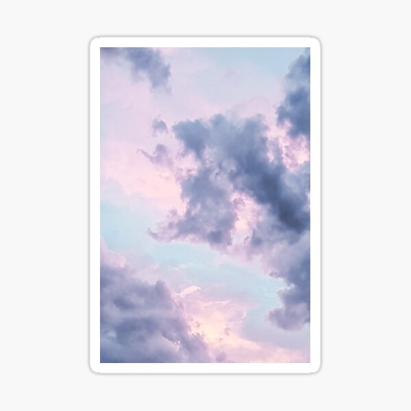 Item preview, Dreamy Lavender Purple Clouds designed and sold by newburyboutique.