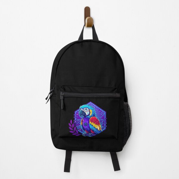 Item preview, Cyber Parrot Tech Art - Futuristic Neon Circuit Macaw Illustration designed and sold by AbulailArt.