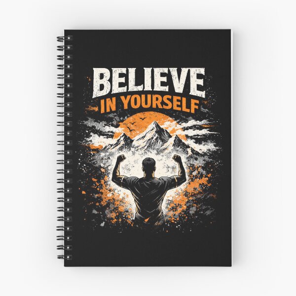 Item preview, Believe In Yourself Motivational Graphic Design designed and sold by DAXIFY.